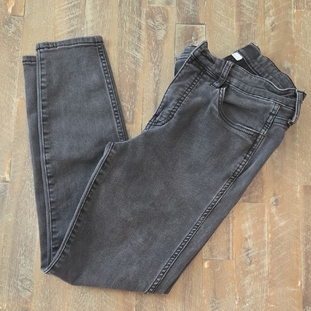 Kut from the Kloth Dark Gray Skinny Jeans